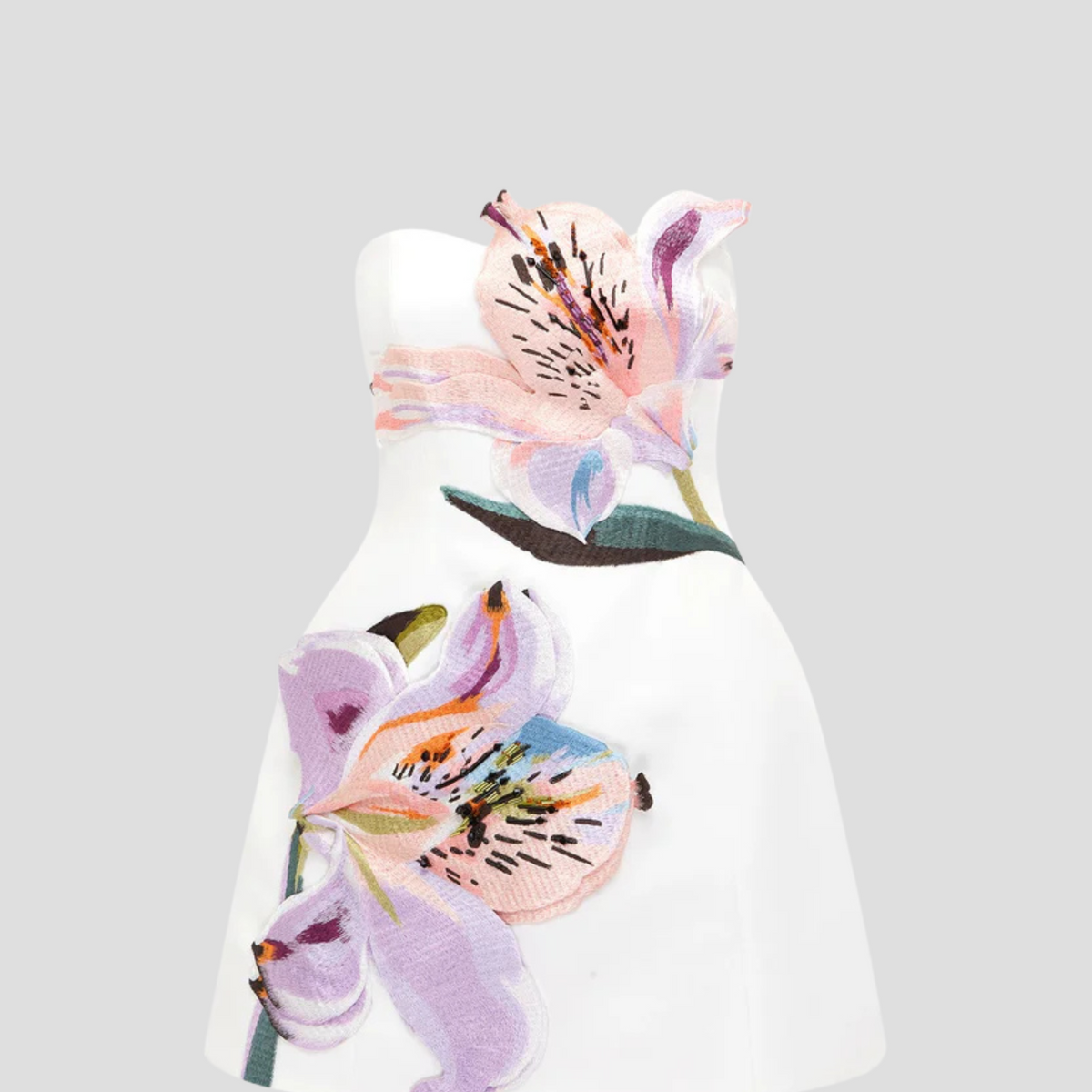 rosario mini dress Leo Lin | Rosario Floral Mini Dress