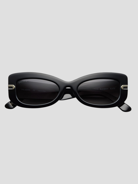 Black Kate Blackout Sunglasses,Feroce Eyewear,- Fivestory New York