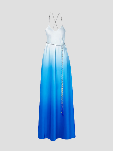 Ombre Dress in Blue,Semsem,- Fivestory New York