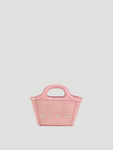 Micro Tropicalia Bag in Pink,MARNI,- Fivestory New York