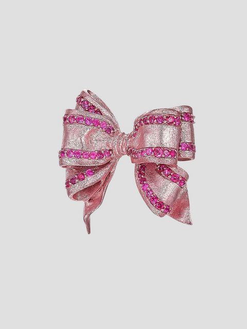 Rose Mini Bow Tie Earrings,Anabela Chan,- Fivestory New York