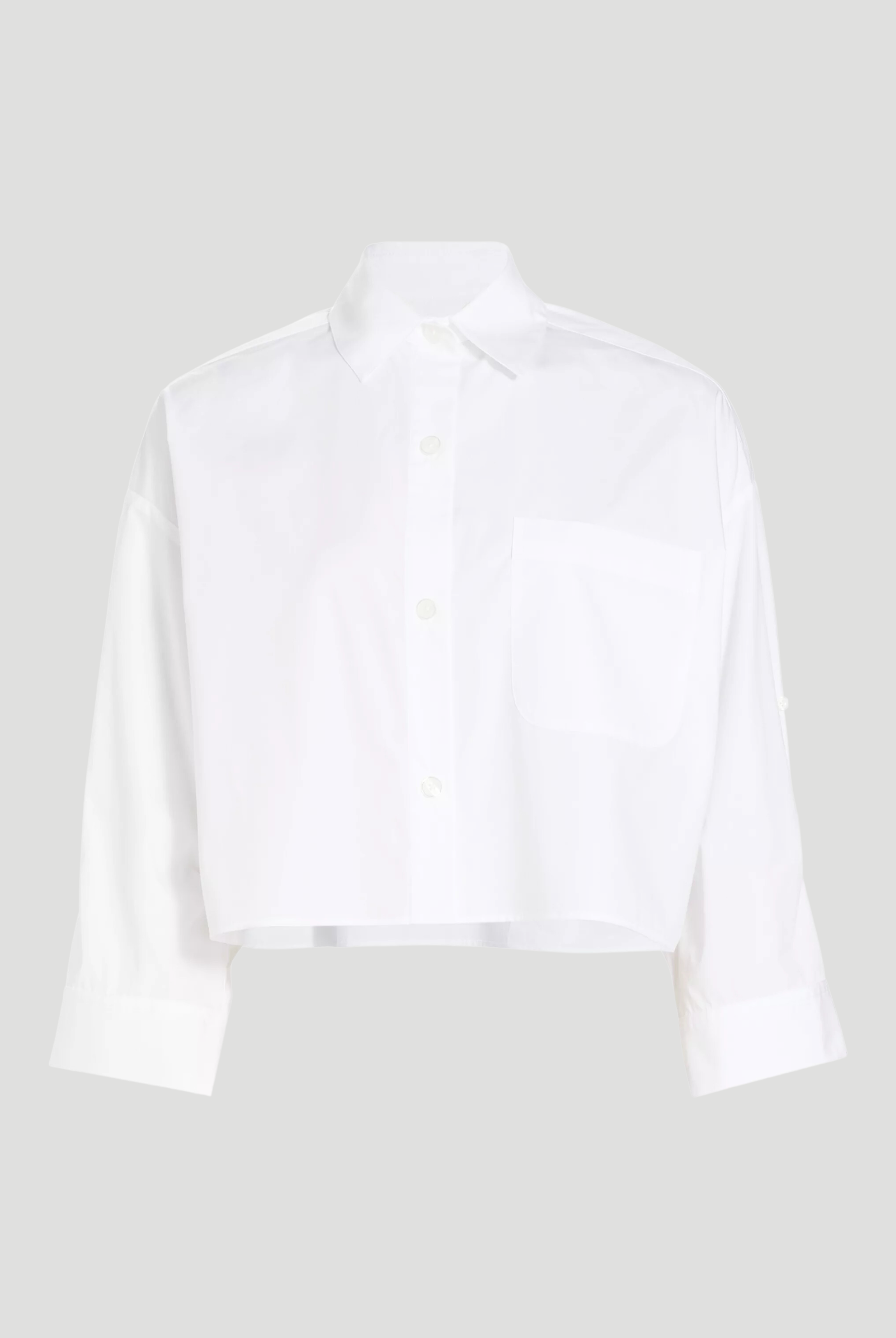 Next-Ex White Cotton Poplin Shirt,Twp,- Fivestory New York