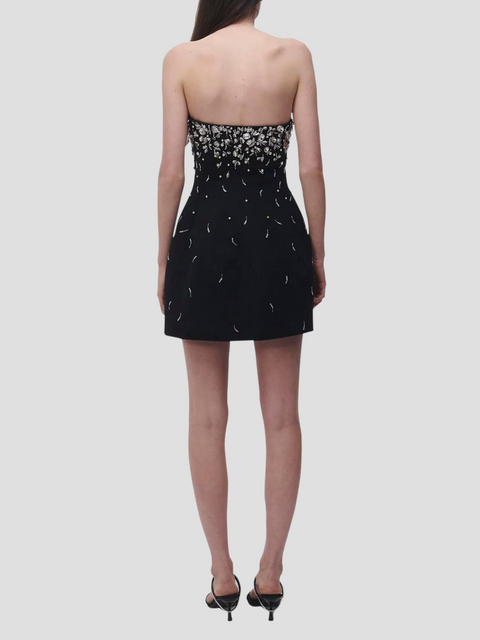 Black Arta Bustier Mini Dress,SIMKHAI,- Fivestory New York