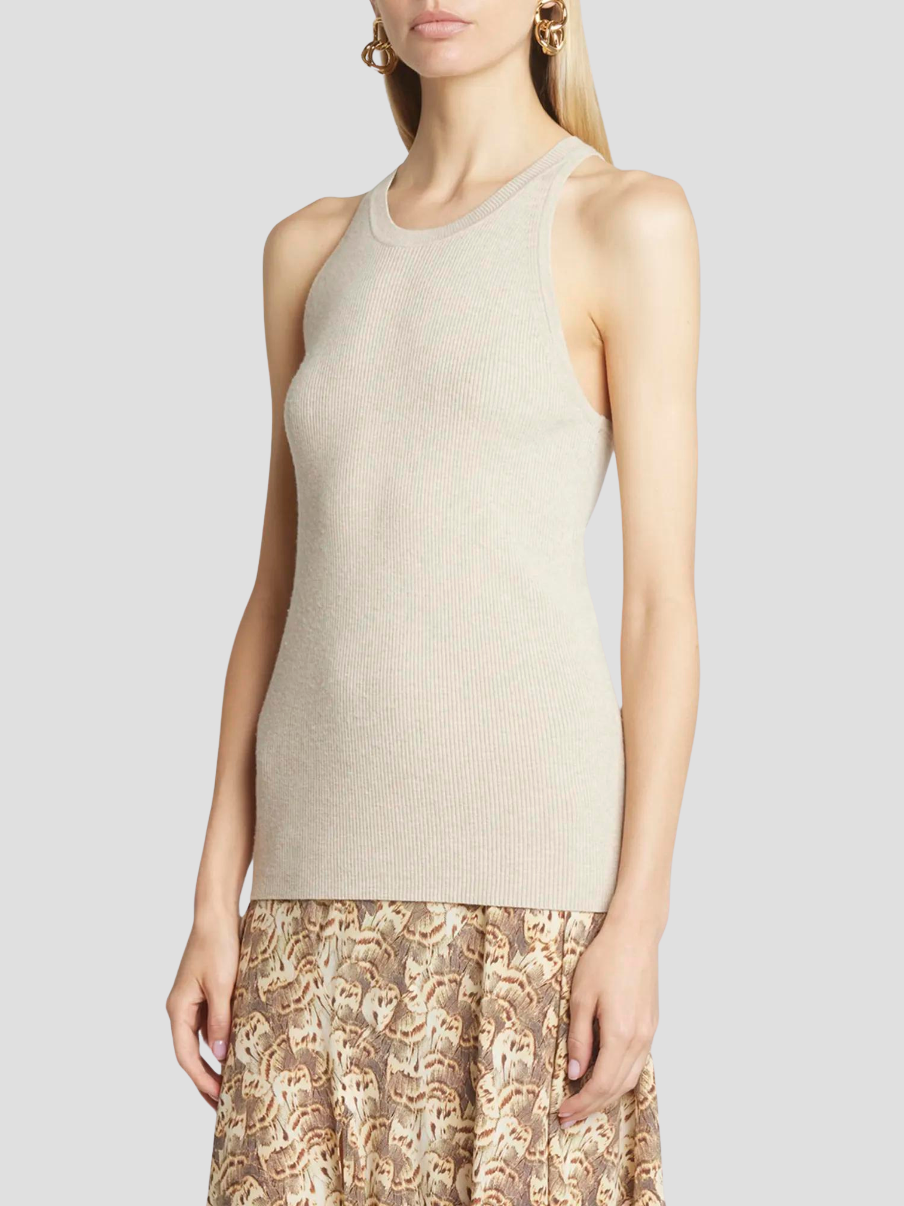 Merry Ribbed Tank Top,Isabel Marant,- Fivestory New York
