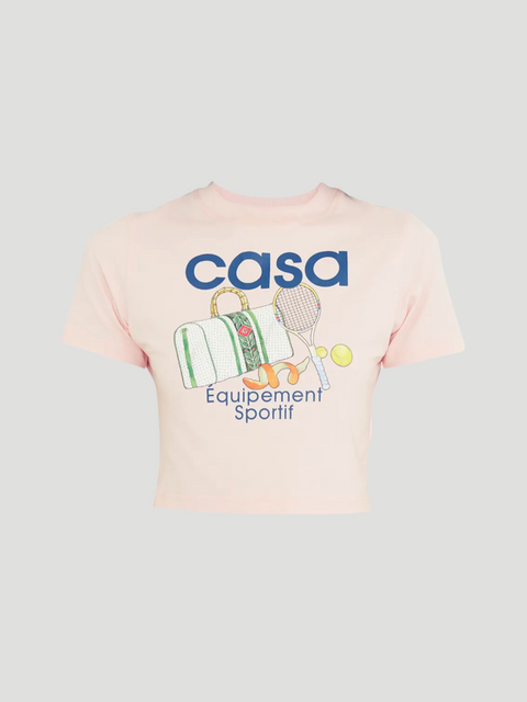 Equipement Sportif Printed Baby T-Shirt,CASABLANCA,- Fivestory New York