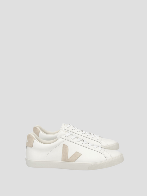 Esplar Laceup Sneaker in Extra-White Sable,Veja,- Fivestory New York