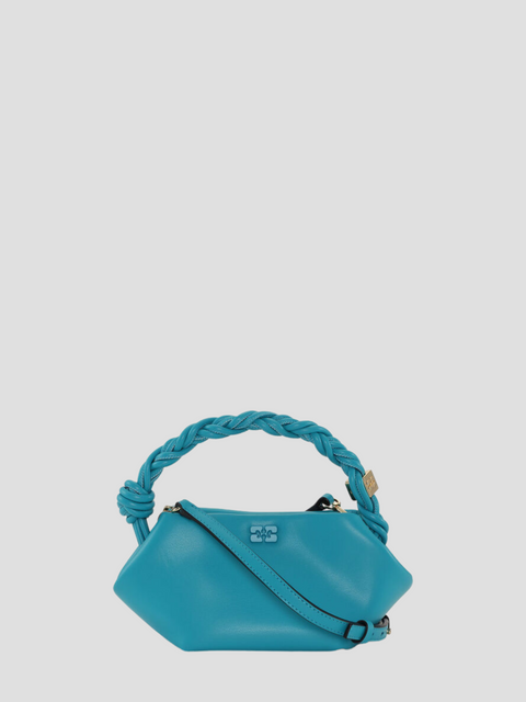 Mini Bou Bag in Blue,Ganni,- Fivestory New York