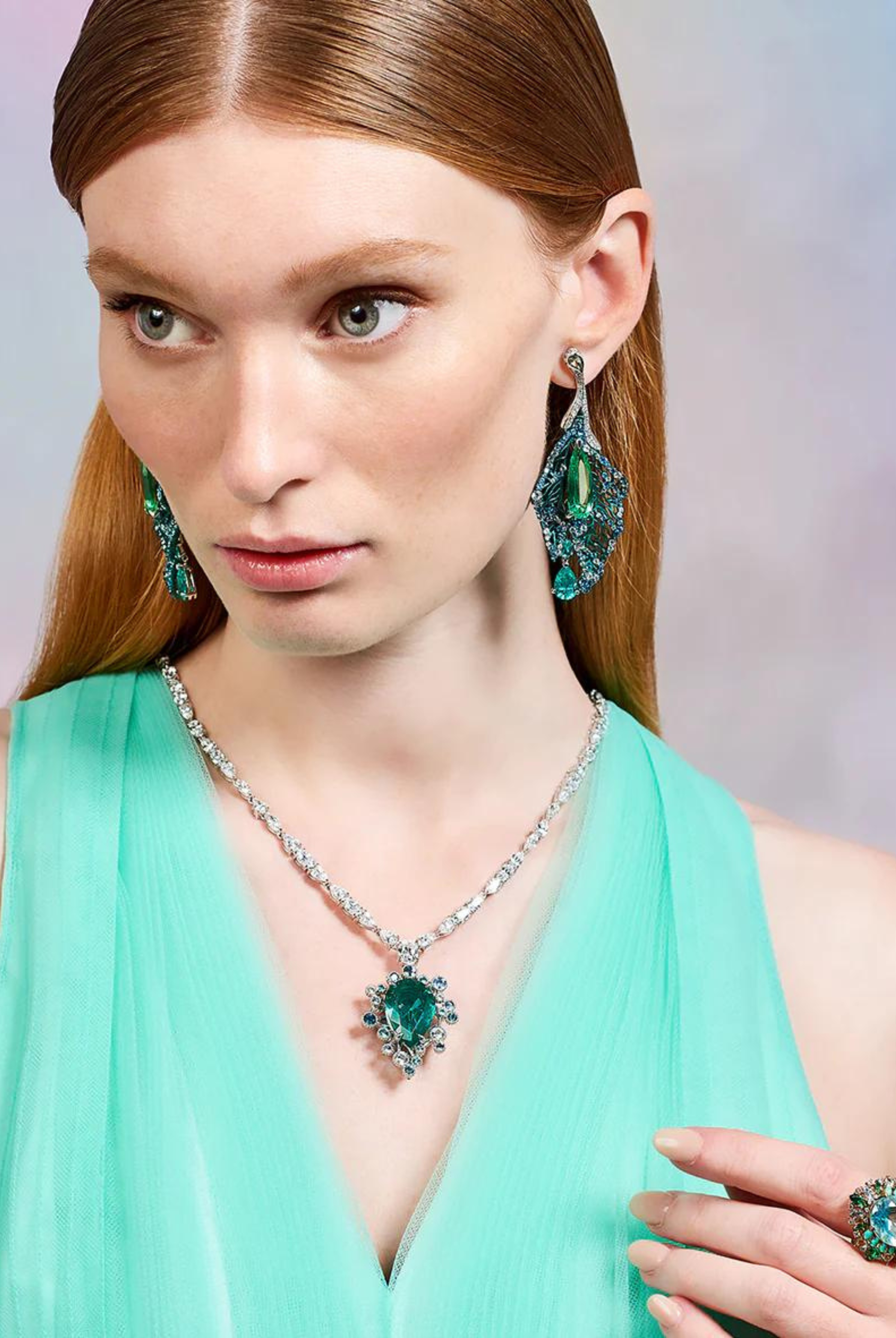 Aqua Poseidon Ring,Anabela Chan,- Fivestory New York