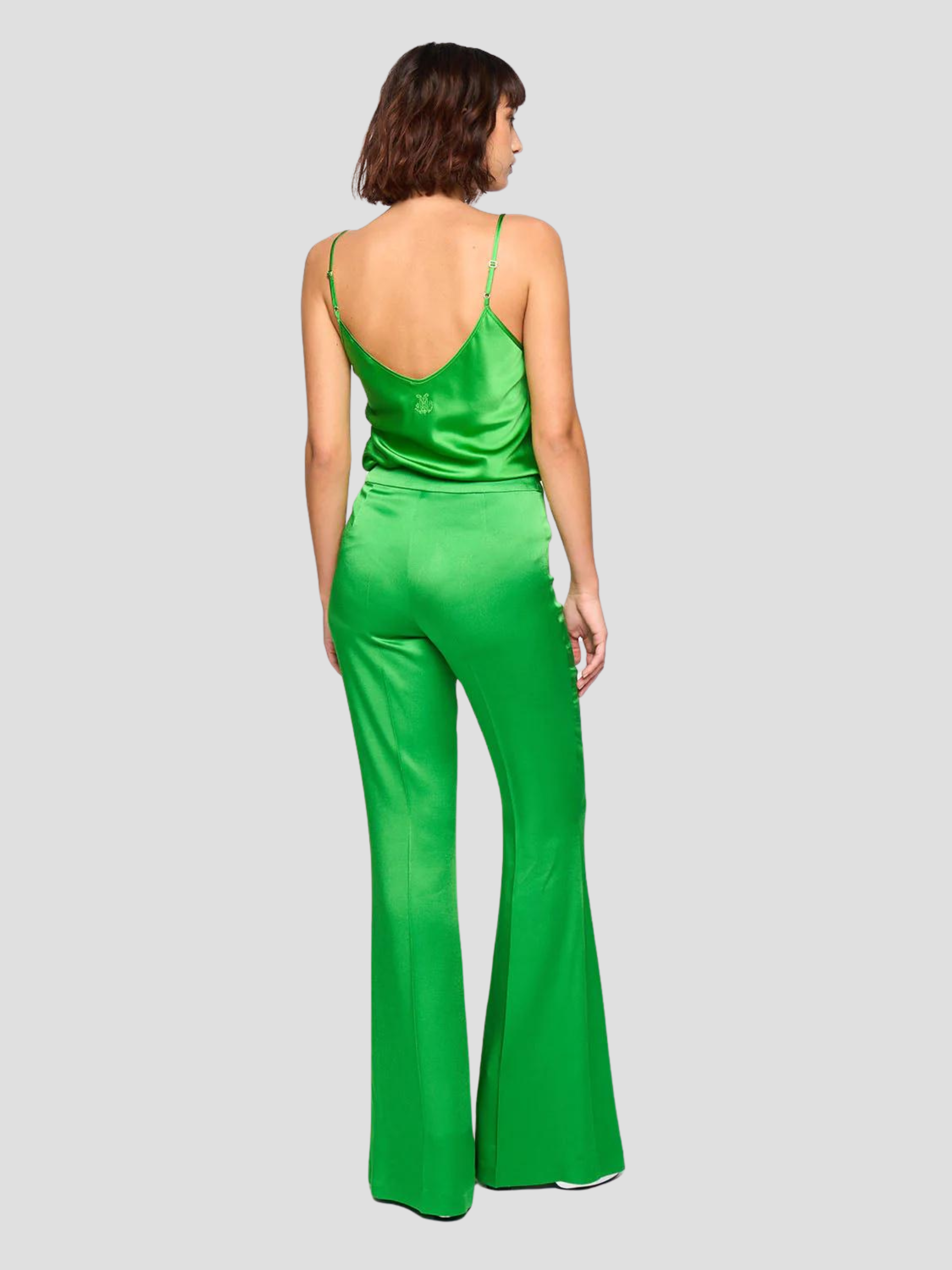 Angelina Pant in Green,DMN,- Fivestory New York