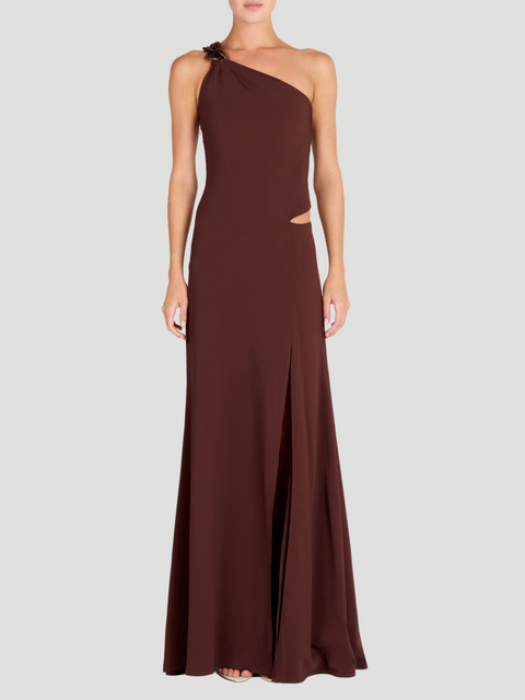 Nix One-Shoulder Maxi Dress,Silvia Tcherassi,- Fivestory New York