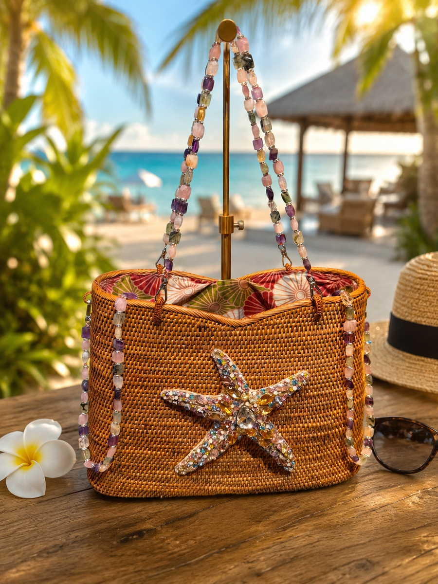 Starfish with Semi Precious Handbag – Fivestory