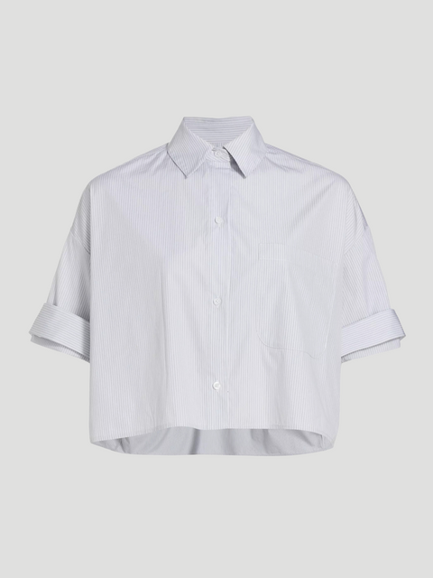 Next Ex Half-Sleeve Crop Shirt,TWP,- Fivestory New York