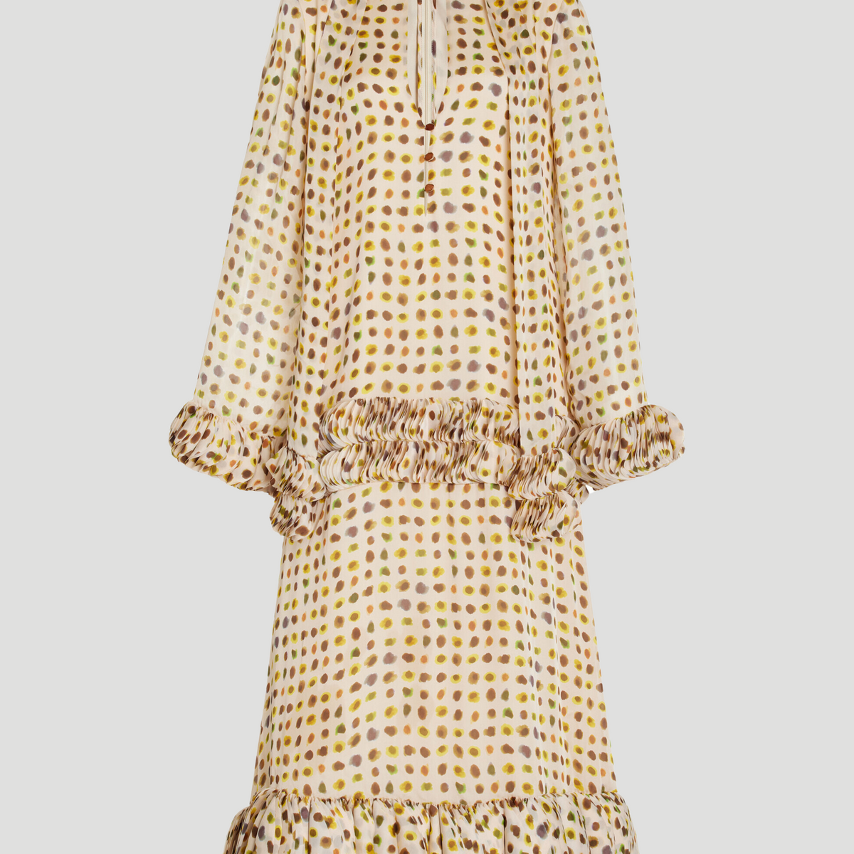 ALEXIS | Hilana Painted Dot Dress
