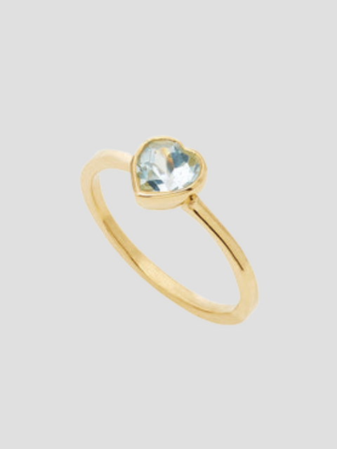 Blue Topaz Tiny Heart Ring,Katey Walker,- Fivestory New York