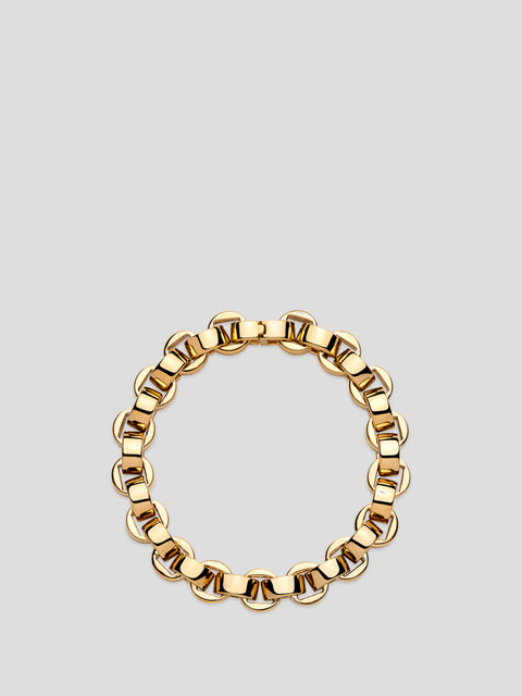 Ascender Gold Plated Link Bracelet,Uncommon Matters,- Fivestory New York