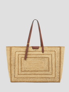 Natural Raffia E/W Bow Tote,ANYA HINDMARCH,- Fivestory New York