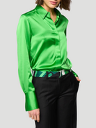 Regina Shirt in Green,DMN,- Fivestory New York