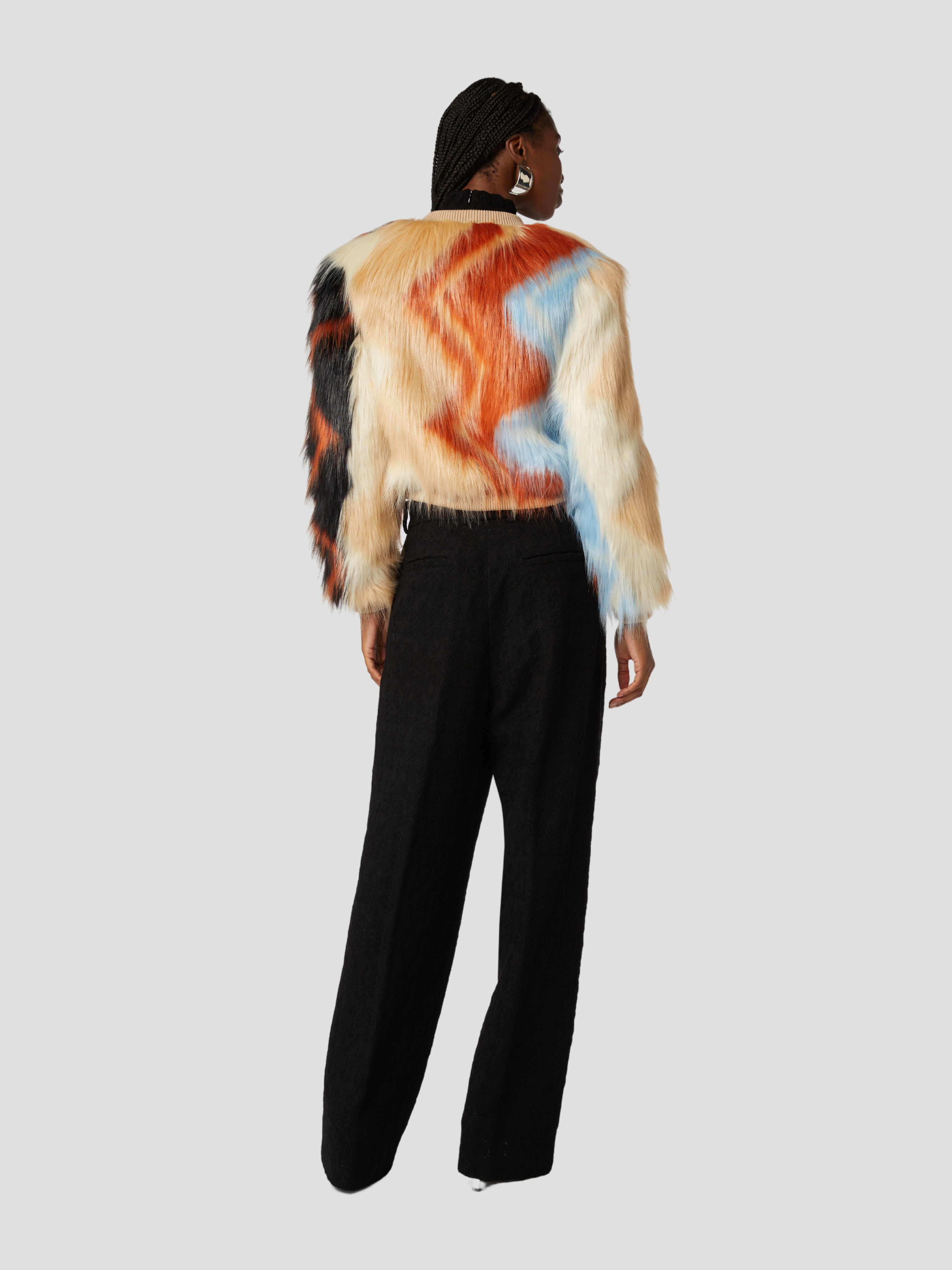 Multi Zig Zag Bomber Jacket,MISSONI,- Fivestory New York