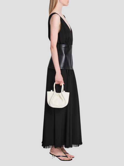 Ivory Extra Small Ruched Tote,PROENZA SCHOULER,- Fivestory New York