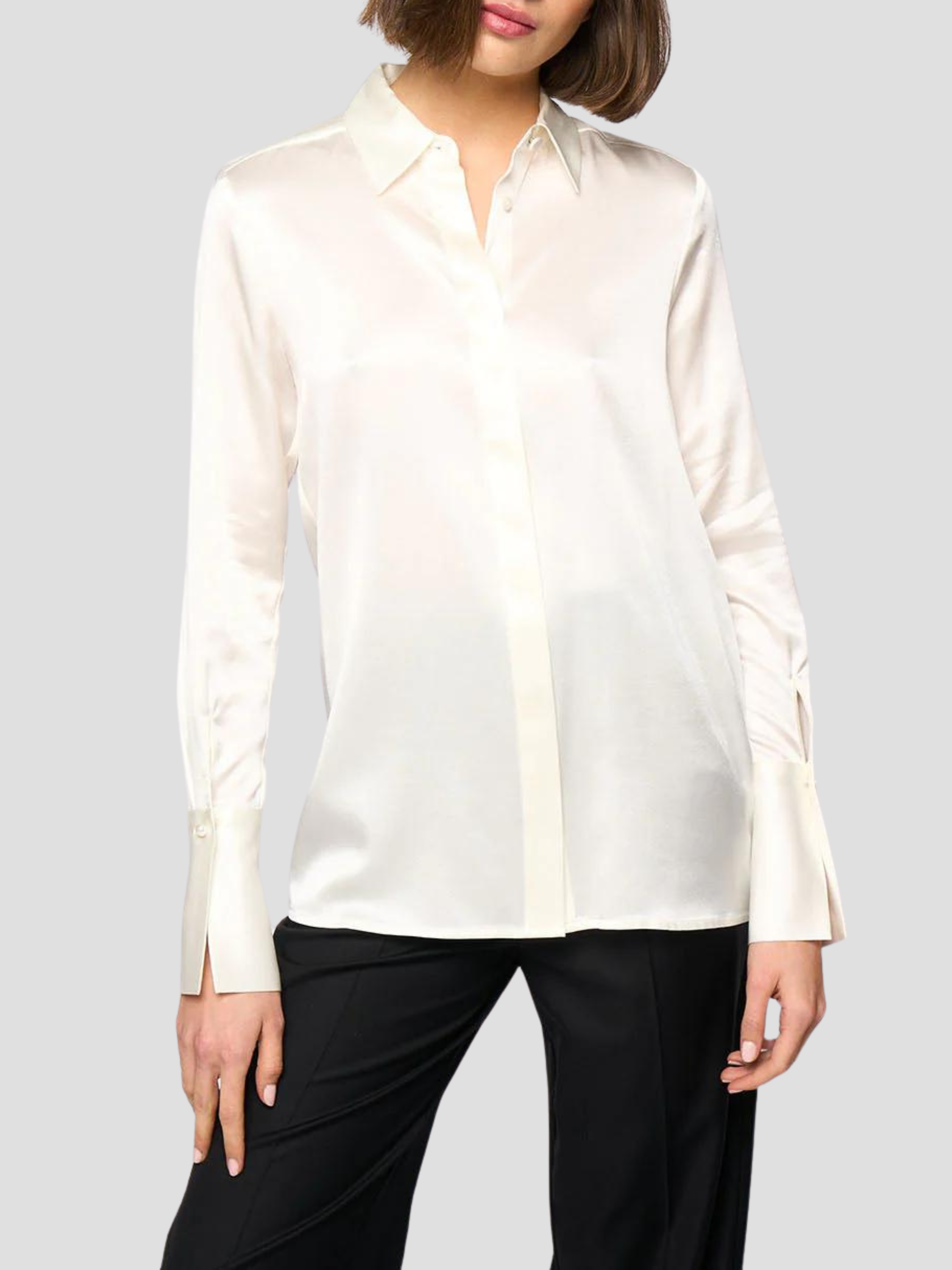 Ecru Regina Shirt,DMN,- Fivestory New York