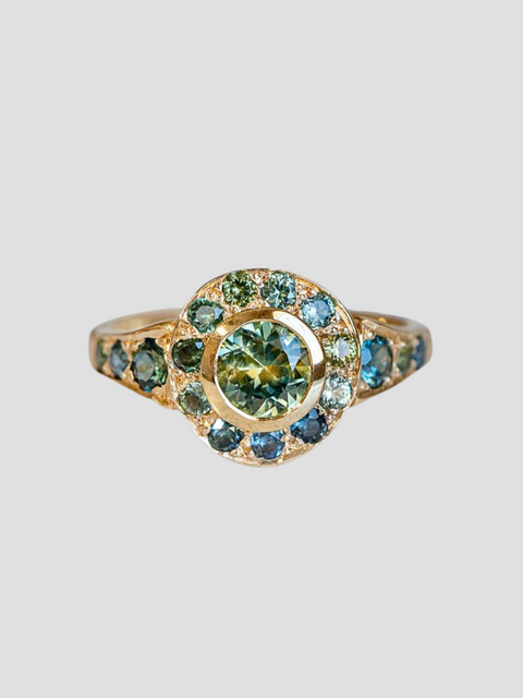 Parti Sapphire Roman Ring,Sarah Gardner,- Fivestory New York
