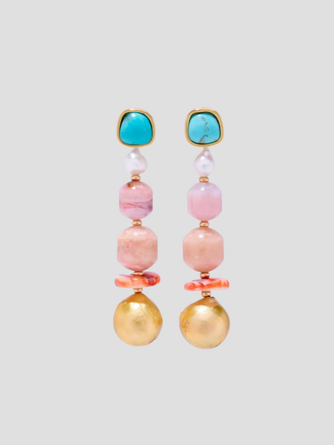 Navya Earrings,Lizzie Fortunato Jewels,- Fivestory New York