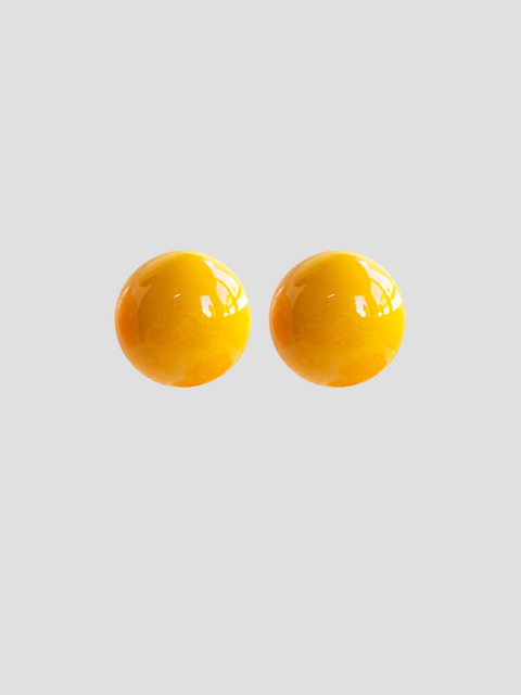 Midi Gaia Earrings in Lemon Zest,Saule,- Fivestory New York