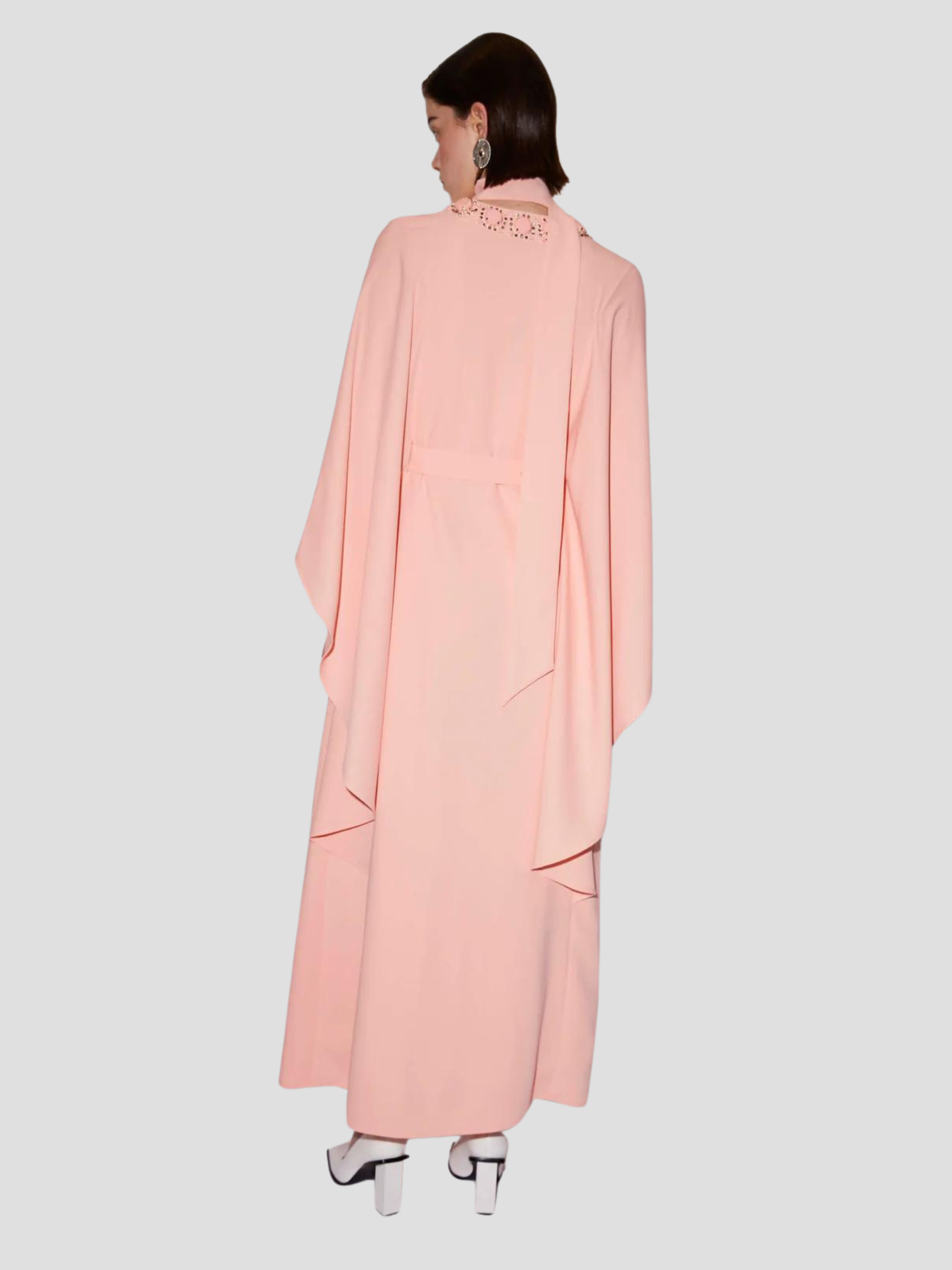 Salina Tie-Neck Kaftan,HUISHAN ZHANG,- Fivestory New York