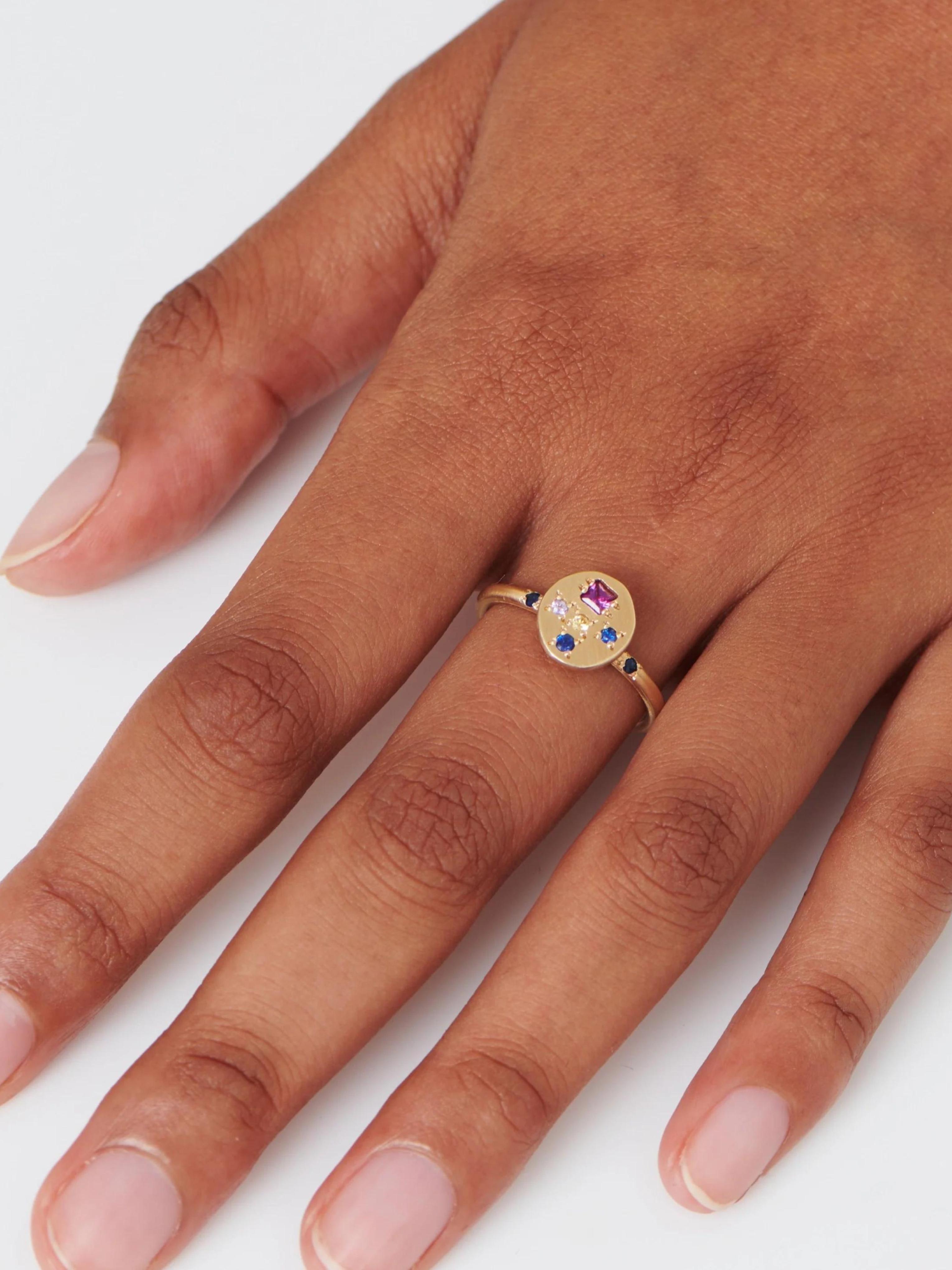 Marionette Pebble Ring,Sarah Gardner,- Fivestory New York