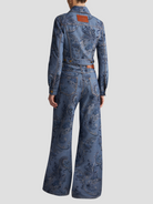 Printed Denim Jeans,ETRO,- Fivestory New York