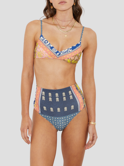 Florimonde Estel High Waist Bikini Pant,BOTEH,- Fivestory New York