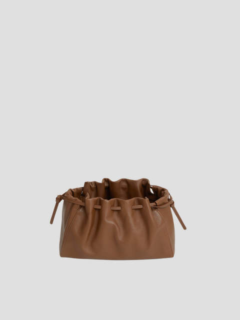 Mini Leather Bloom Bag in Desert,Mansur Gavriel,- Fivestory New York