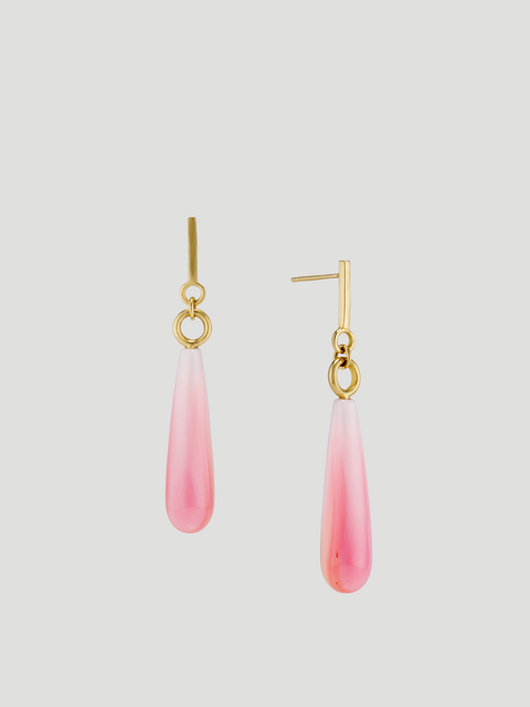 18K Yellow Gold Conch Drop Earrings,Katey Walker,- Fivestory New York