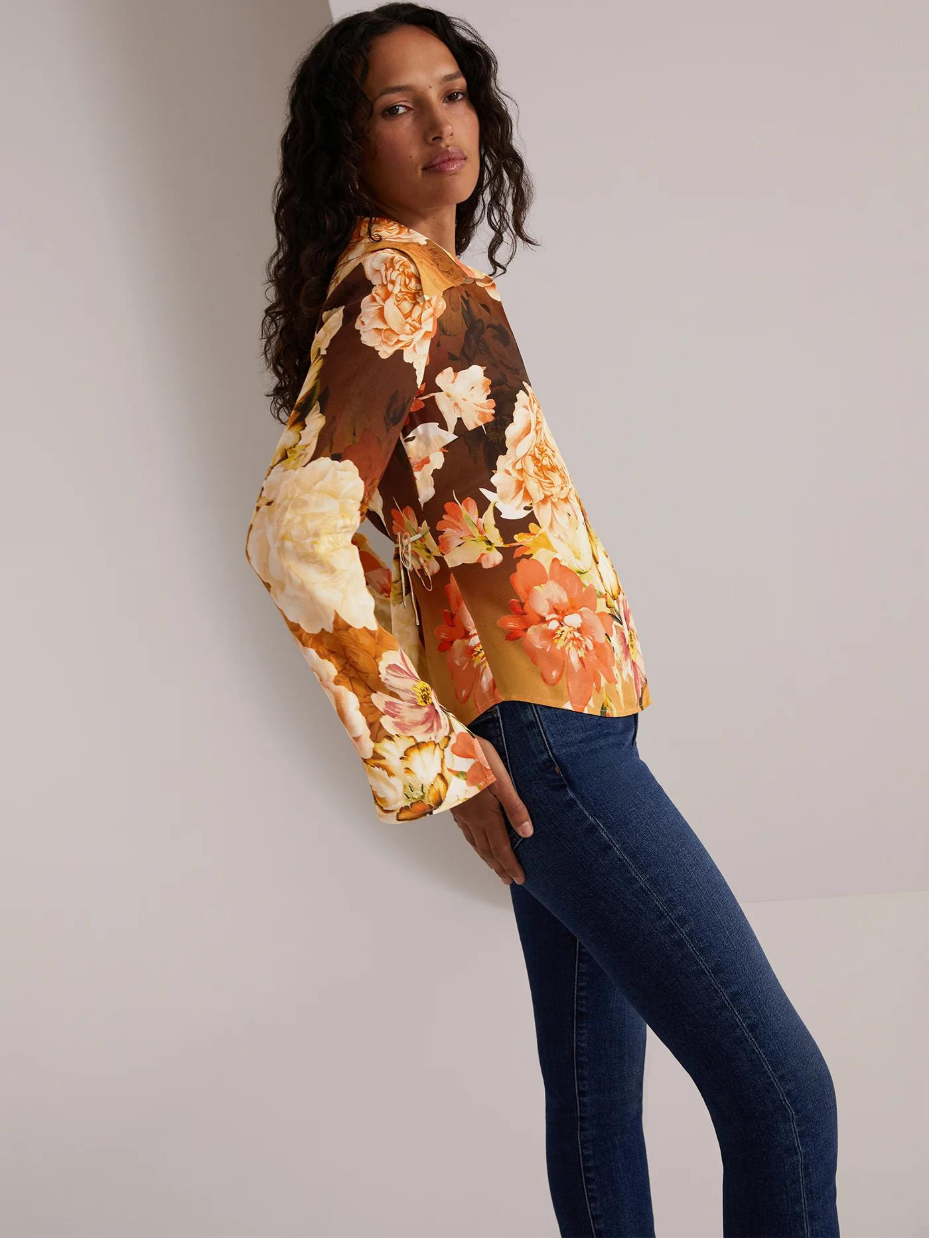 Sienna Floral The Jane Shirt,FAVORITE DAUGHTER,- Fivestory New York