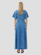 Future Denim Maxi Dress,Ganni,- Fivestory New York