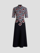 Short Sleeve Knitwear Midi Dress,ETRO,- Fivestory New York