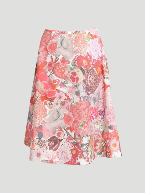 Floral Printed Midi Skirt,Marni,- Fivestory New York