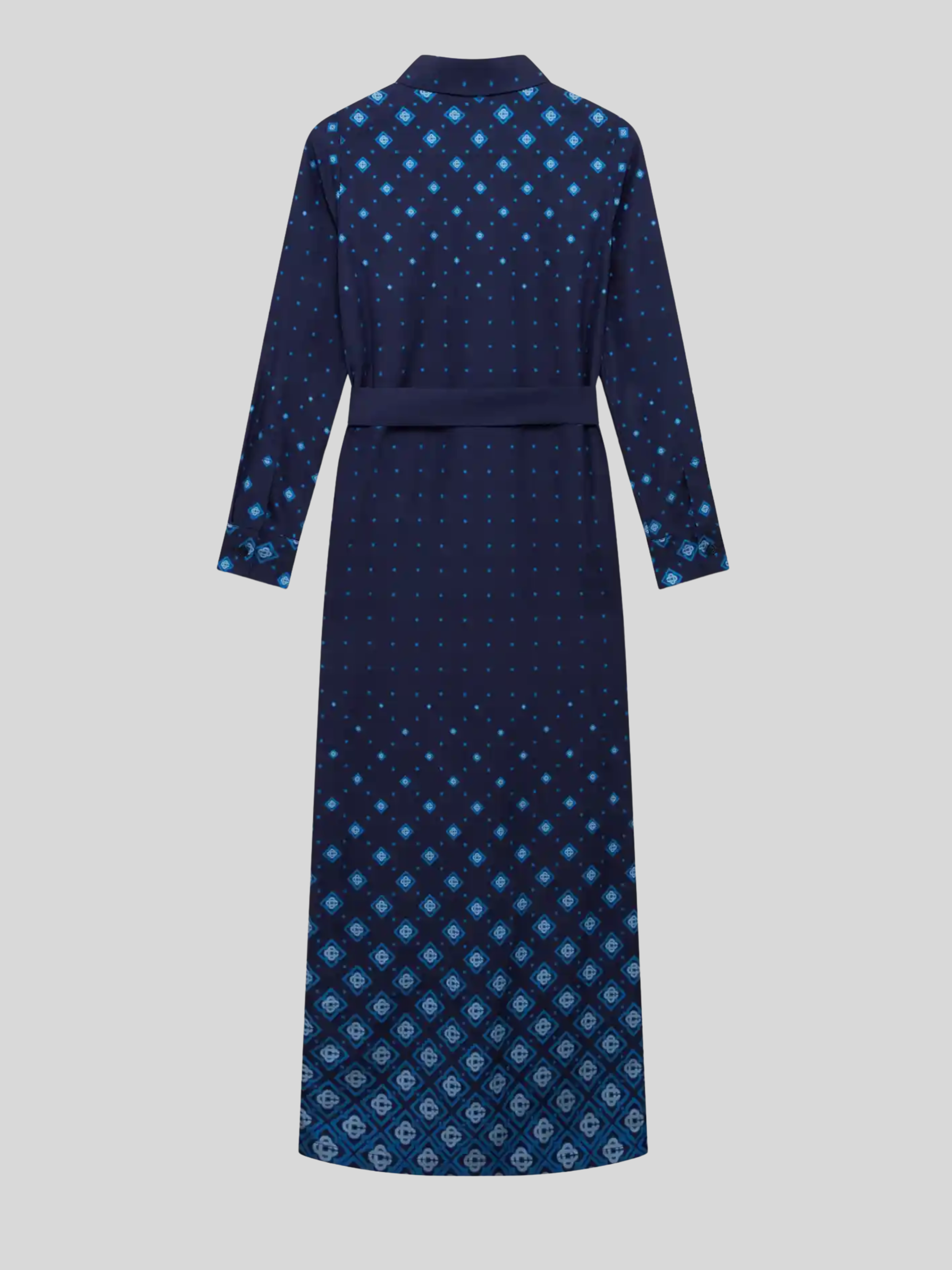 Casablanca - Gradient Silk Shirt dress, M MULTICOLOUR Casablanca - Gradient Silk Shirt dress, M MULTICOLOUR