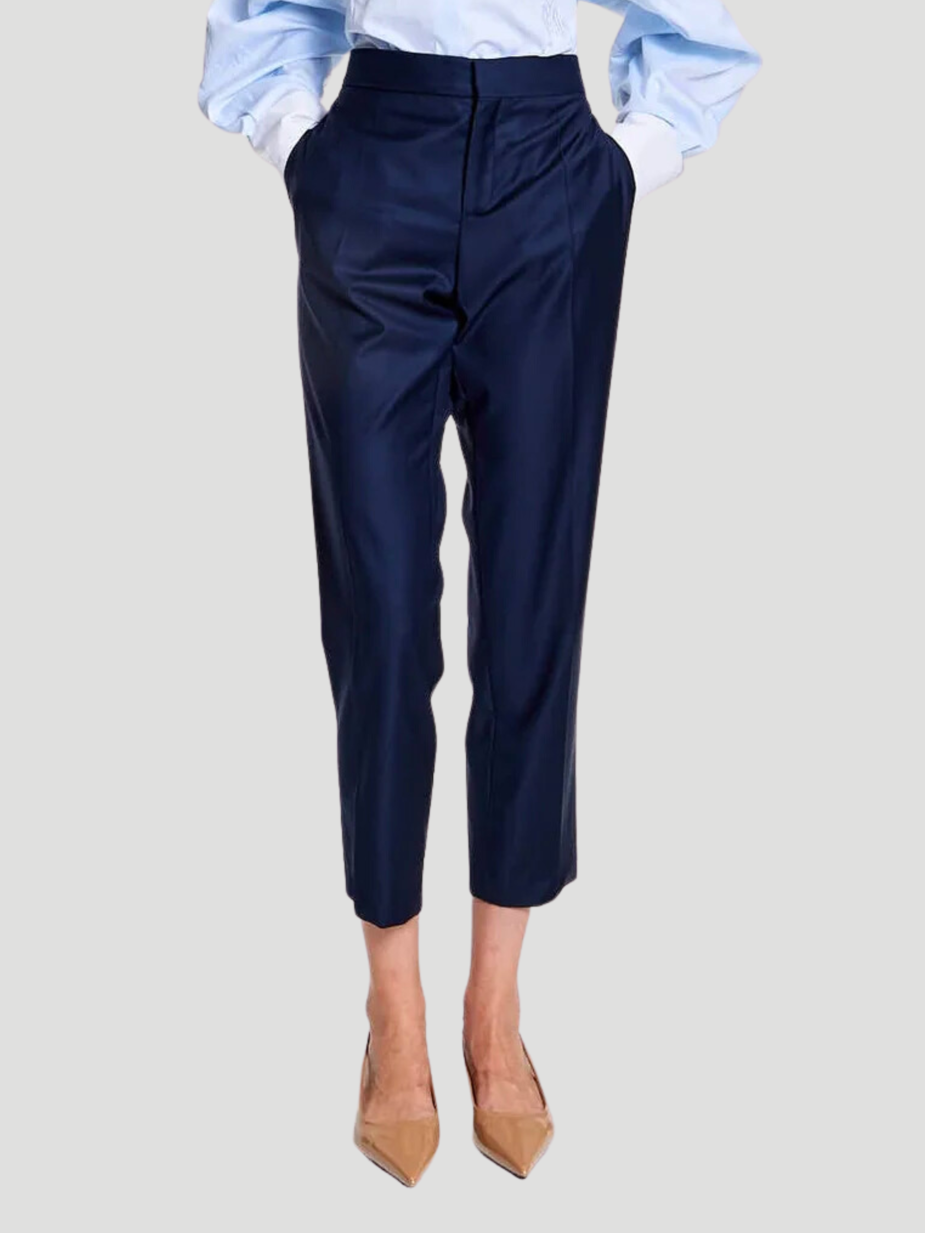 Navy Wilson Pant,DMN,- Fivestory New York