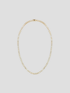 16" Gold Tennis Necklace,elaMariie,- Fivestory New York