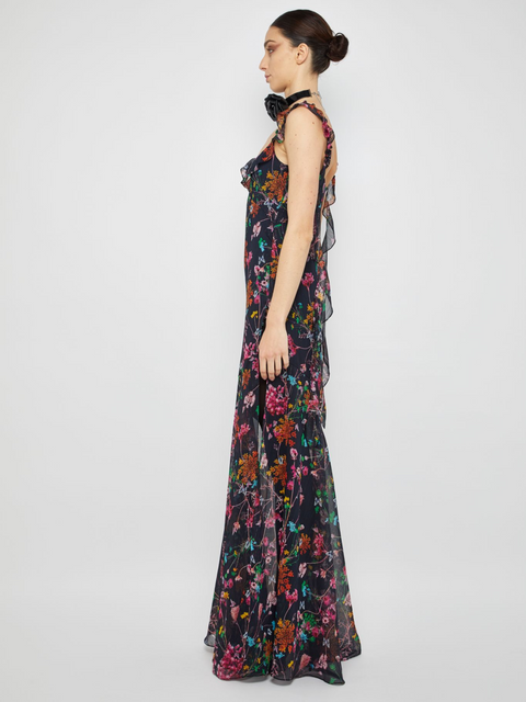 Ruffle Sleeve Maxi Dress,Prabal Gurung,- Fivestory New York