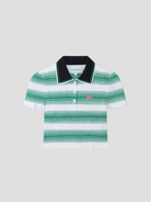 Gradient Striped Polo Top,CASABLANCA,- Fivestory New York