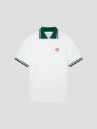 Pique Polo Shirt,CASABLANCA,- Fivestory New York