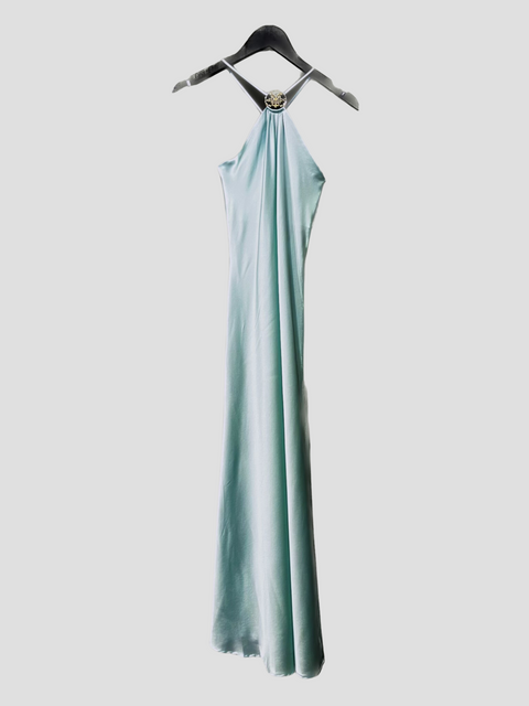 Beverly Dress in Mint,Dmn,- Fivestory New York