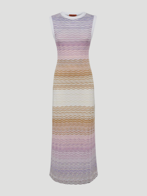 Zigzag Knit Maxi Dress,MISSONI,- Fivestory New York