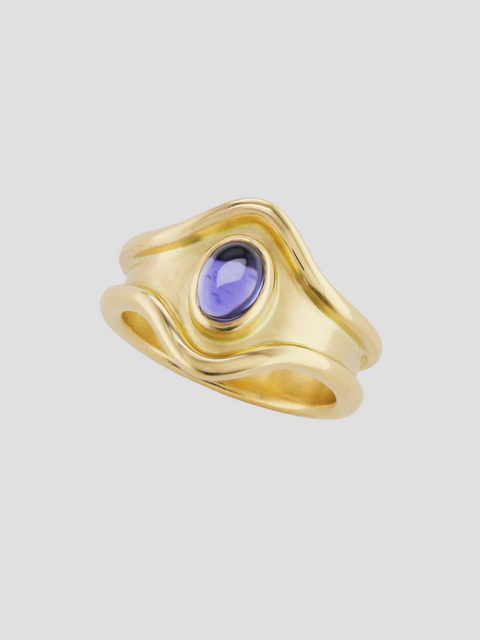 Shelter Island Ring in Iolite,Emily Weld Collins,- Fivestory New York