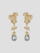 Aqua Orchard Earrings,Anabela Chan,- Fivestory New York