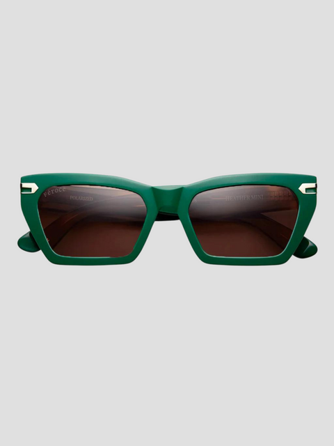 Heather Mini Sunglasses in Cargo,Feroce,- Fivestory New York