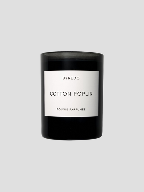 Cotton Poplin 240g Candle,Byredo,- Fivestory New York