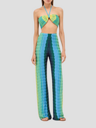 Blue Multi Belgium Pants,Alexis,- Fivestory New York